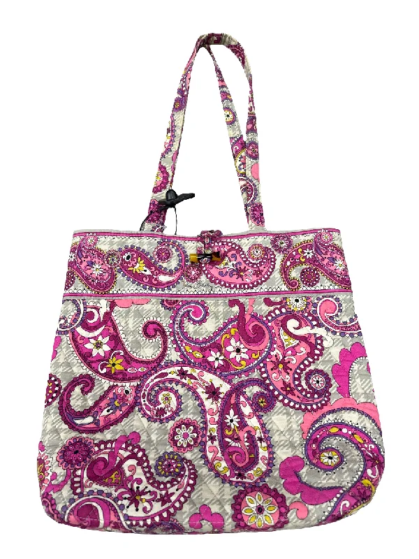 Handbag By Vera Bradley, Size: Large