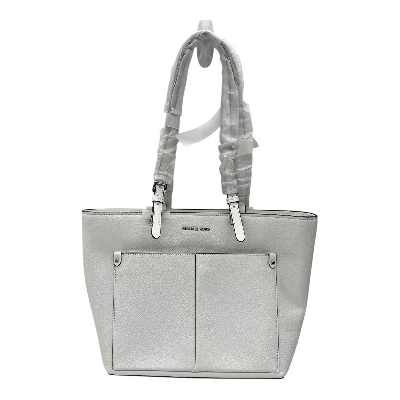 Handbag Leather By The Sak In Grey, Size:Medium