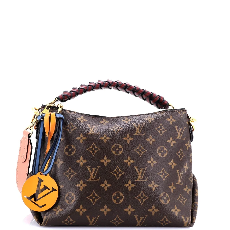 Braided Handle Beaubourg Hobo Monogram Canvas Mini