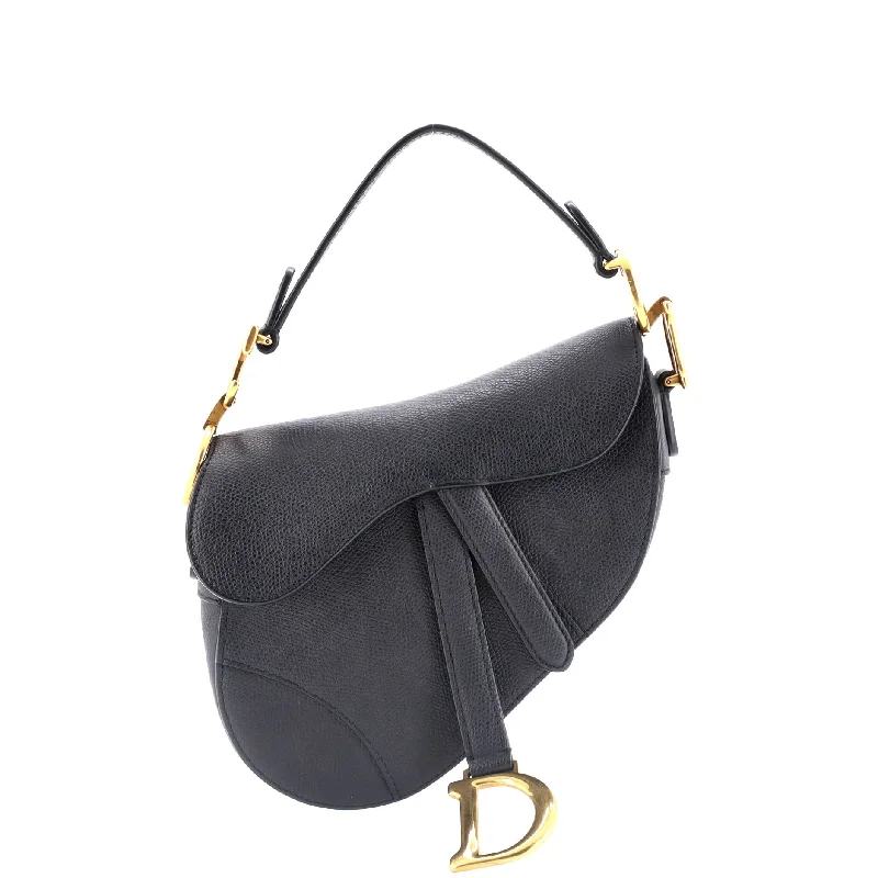 Saddle Handbag Leather Mini