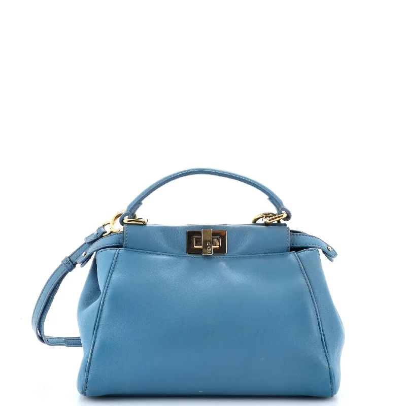 Peekaboo Bag Leather Mini