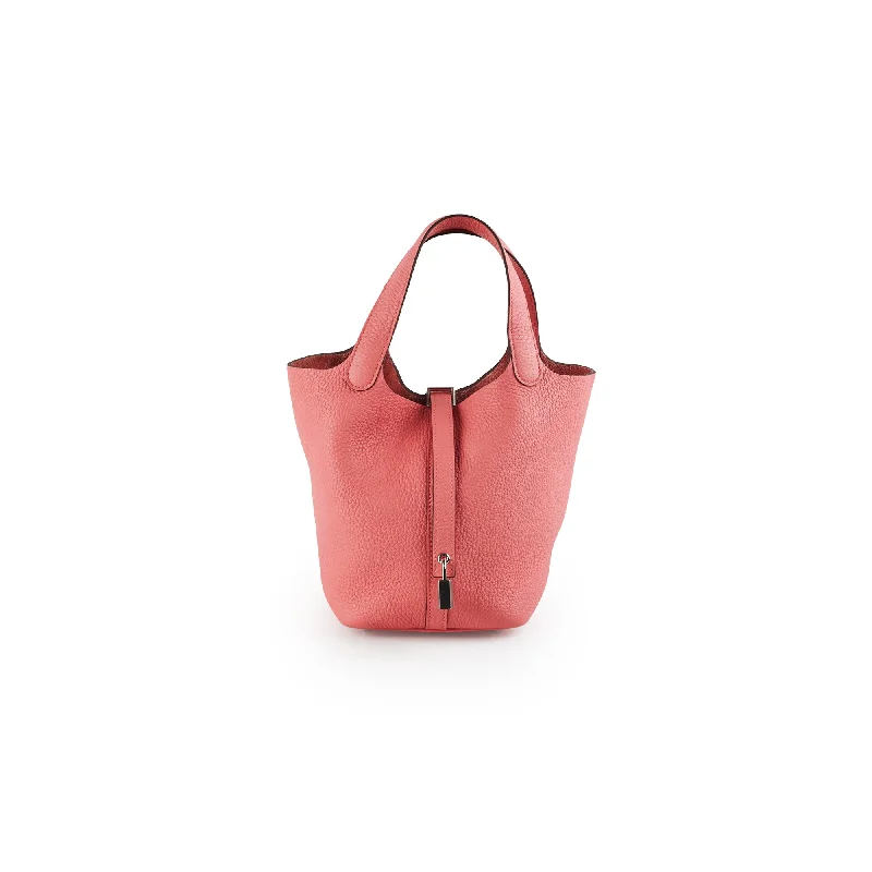 Hermes Picotin 18 Rose Azale B Stamp