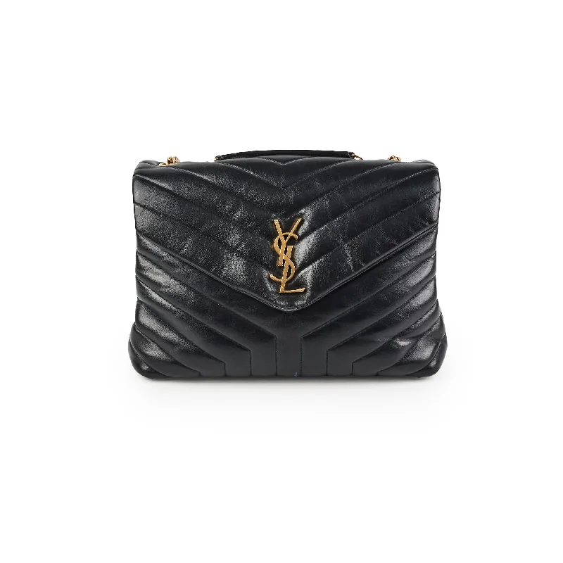 Saint Laurent Lou Lou Medium Black