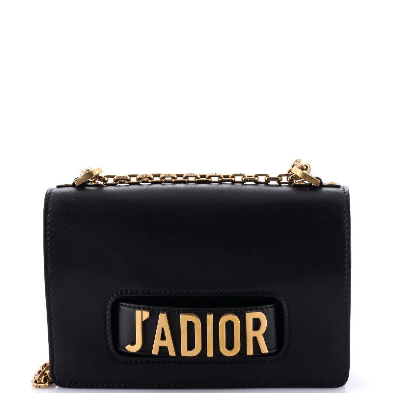 J'Adior Flap Bag Leather Medium