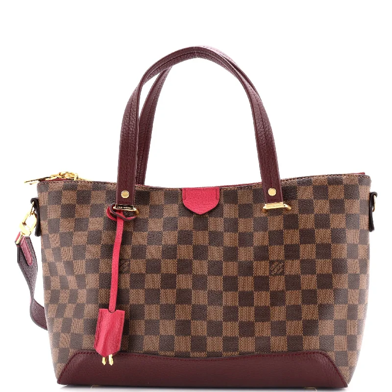 Hyde Park Handbag Damier with Leather