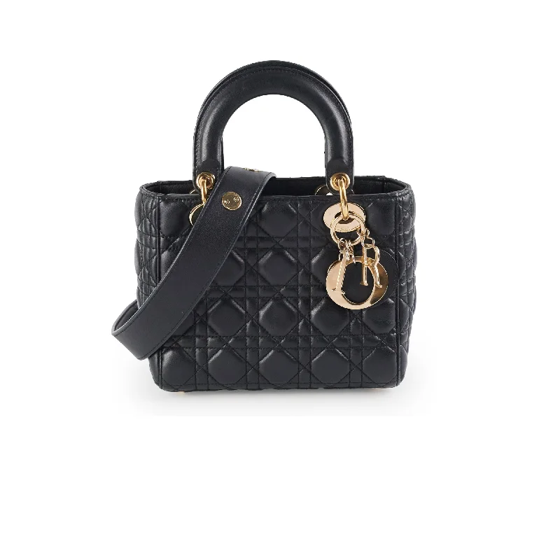 Dior Lady Dior ABC Small Black