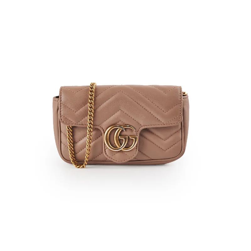 Gucci Marmont Super Mini Dusty Pink