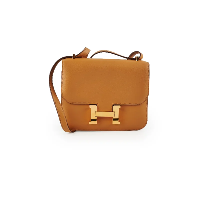 Hermes Mini Constance 18 Biscuit Z Stamp