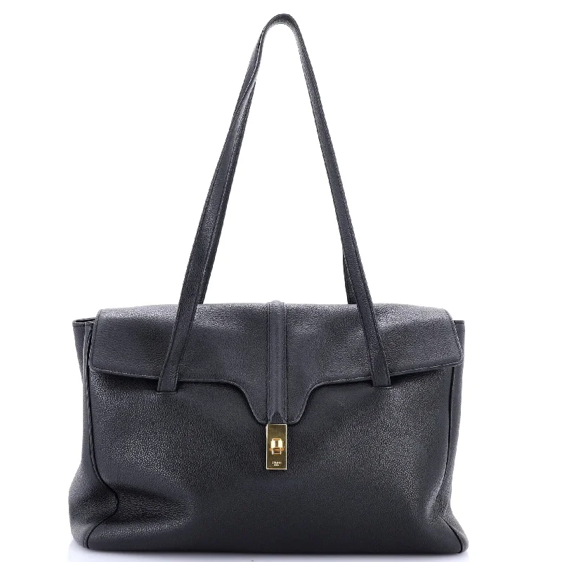 Soft 16 Bag Grained Calfskin Large