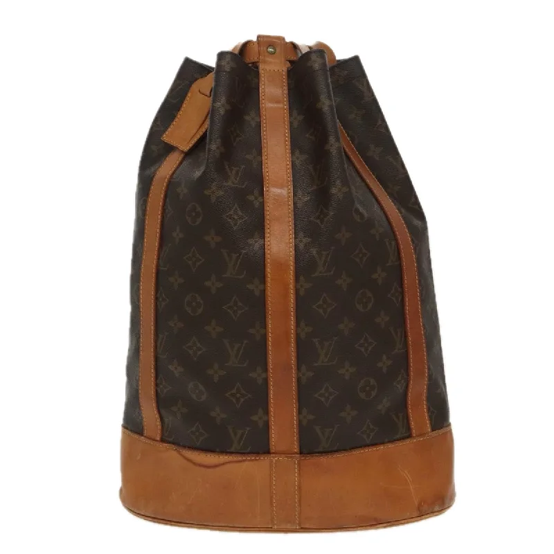 Louis Vuitton Randonnée  Canvas Shoulder Bag (Pre-Owned)