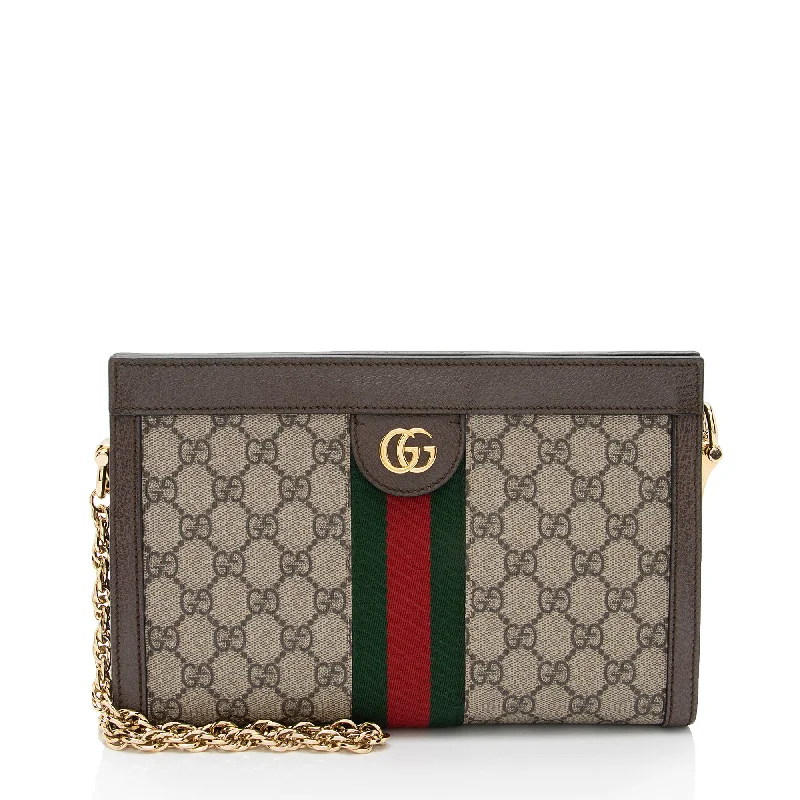 Gucci GG Supreme Ophidia Small Chain Shoulder Bag