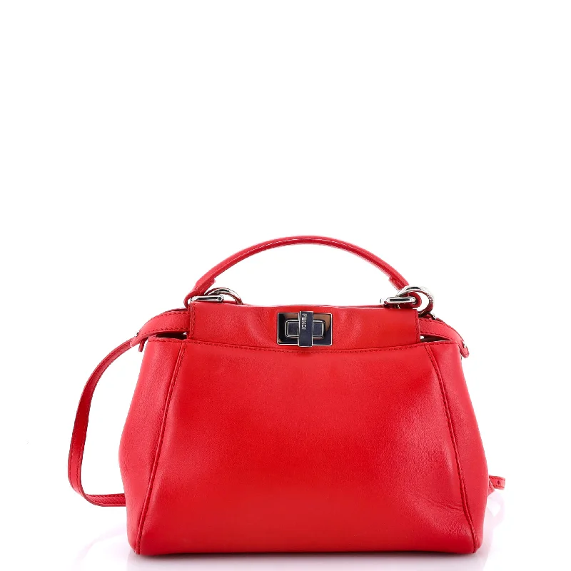 Peekaboo Bag Leather Mini