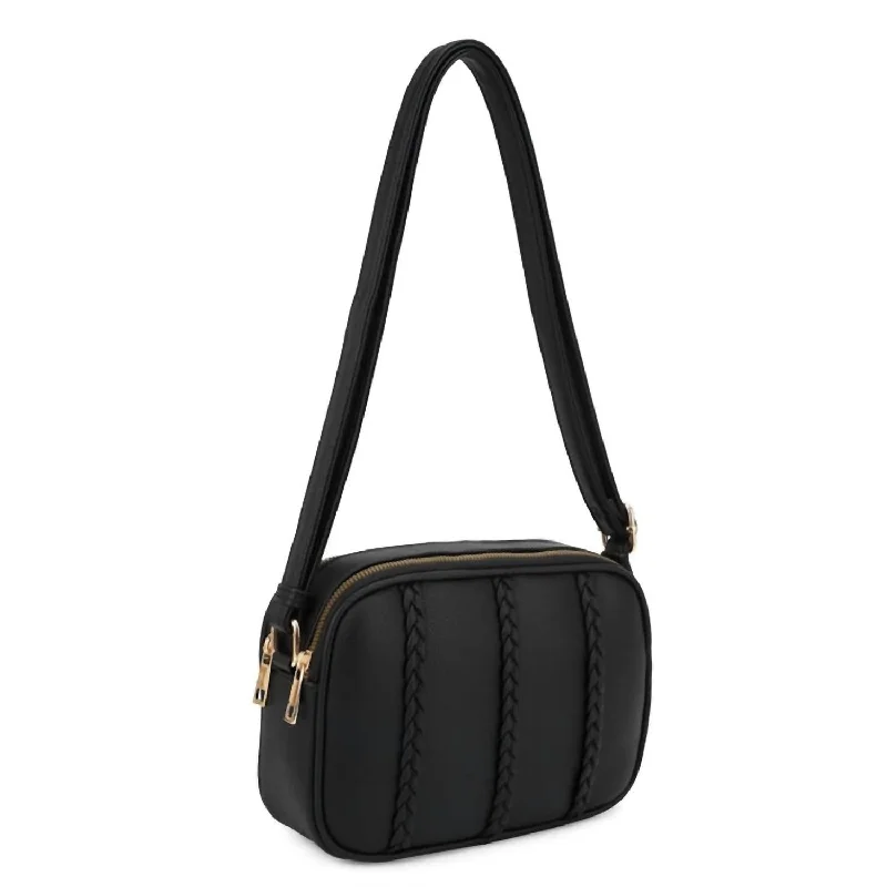 Women's Sera Camera Crossbody Bag In Black