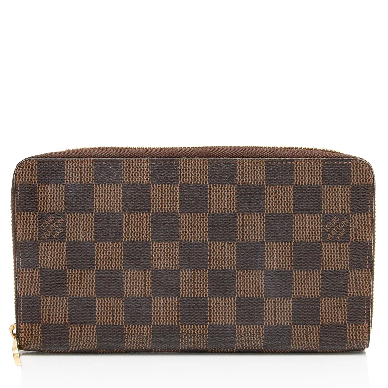 Louis Vuitton Damier Ebene Zippy Organizer Wallet