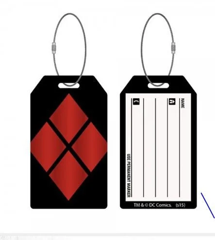 Dc Comics Luggage Tag Harley Quinn Bioworld Pendenti Collane