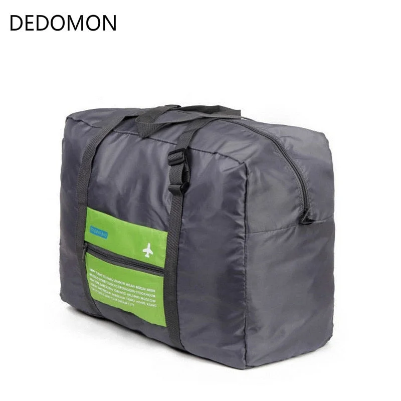 Men WaterProof Travel Bag For Suit Nylon Large Capacity Women Bag Foldable Travel Bags Hand Luggage