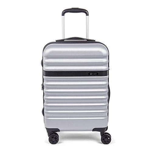 Bugatti Corium 3 Piece Hardcase Luggage, Silver