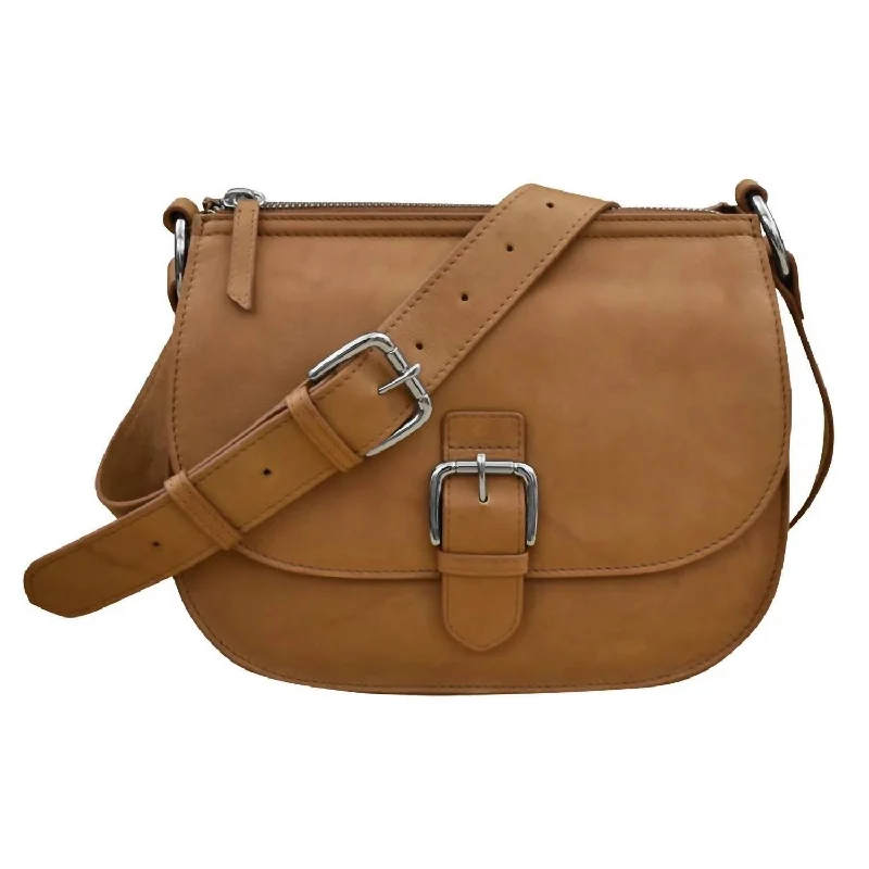 Women's Saddle Bag In Brown