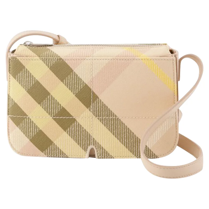 Snip Small Crossbody - Burberry - Synthetic - Pink