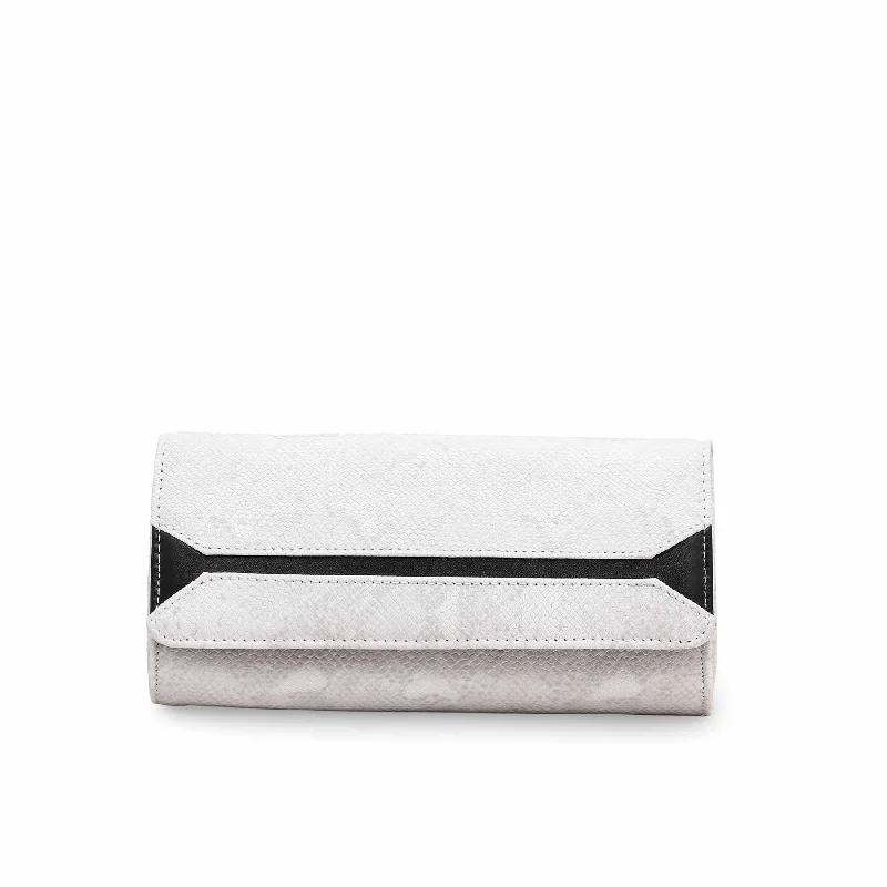 White Casual Wallet P97508