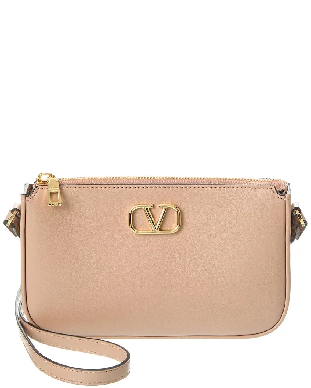 Valentino VLogo Signature Mini Leather Crossbody