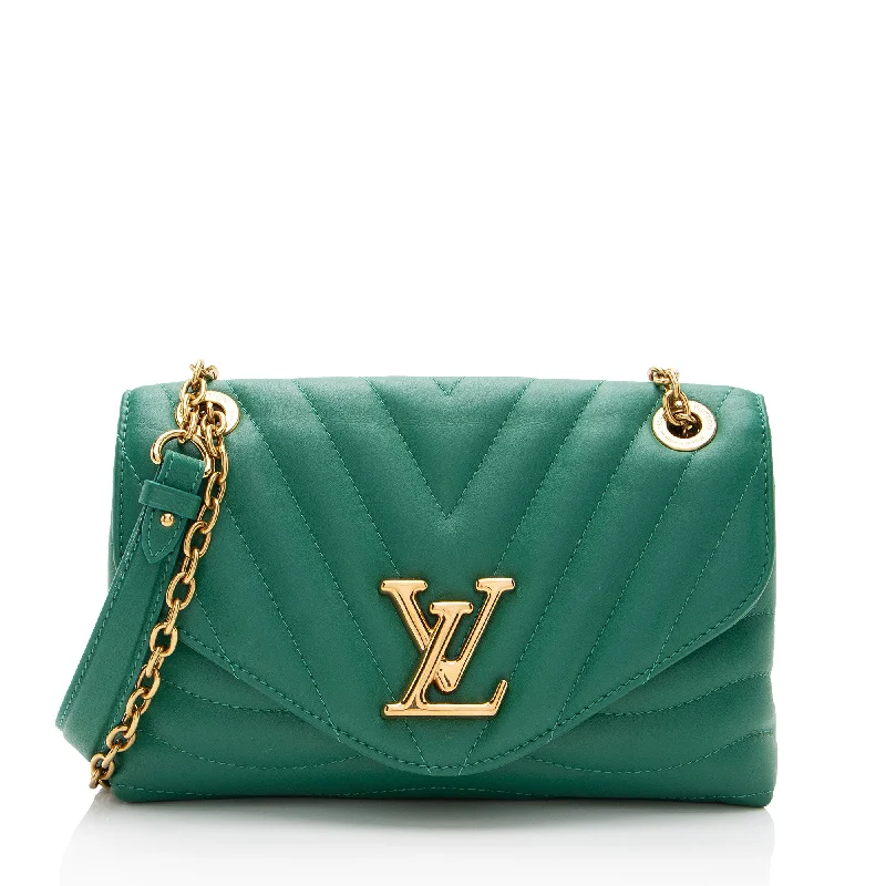 Louis Vuitton Calfskin New Wave Chain Shoulder Bag