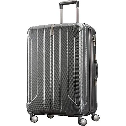 Samsonite On Air 3 25" Expandable Hardside Checked Spinner Luggage (Charcoal