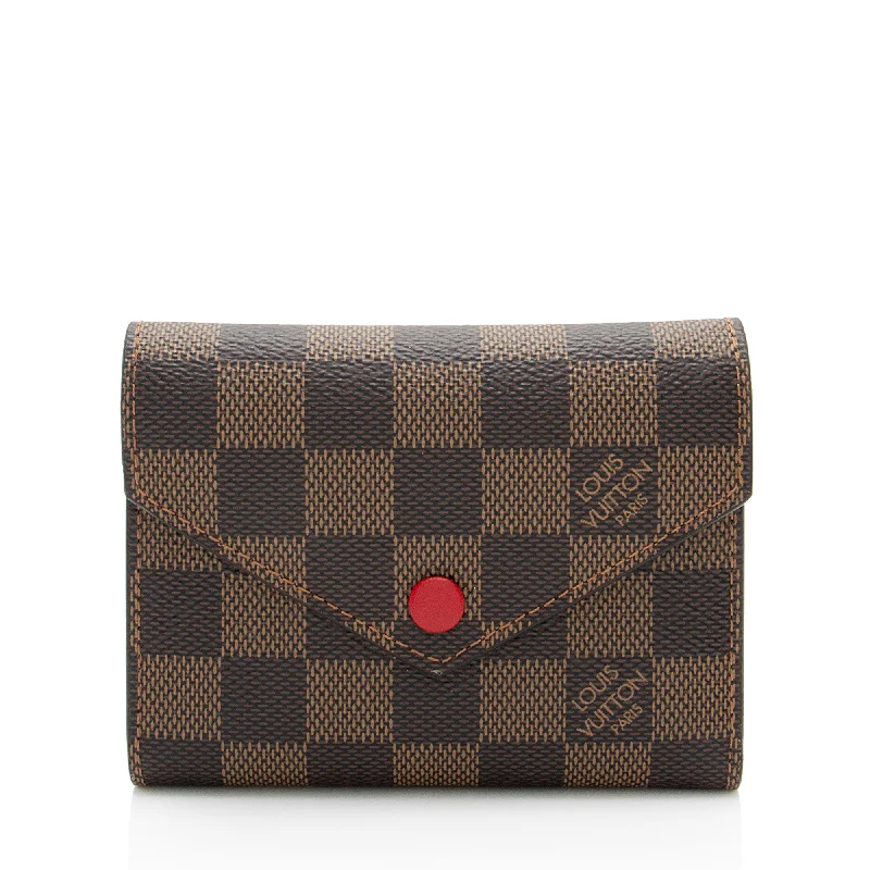 Louis Vuitton Damier Ebene Victorine Wallet