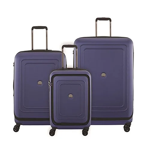 Delsey Luggage Cruise Lite 3-Piece Hardside Set, Blue