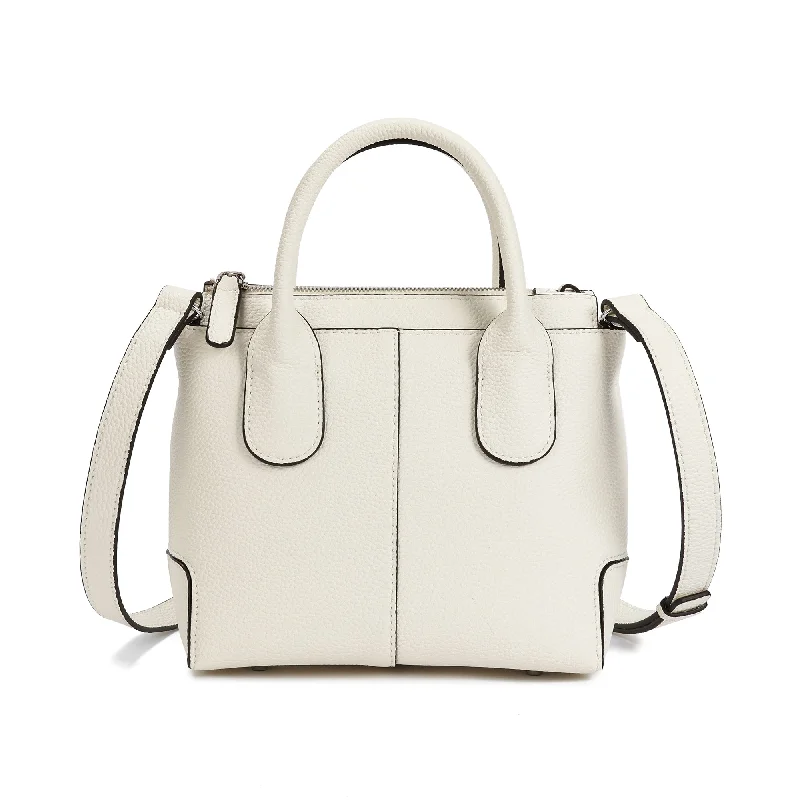 Full-Grain Leather Top-Handles Crossbody/Shoulder Bag